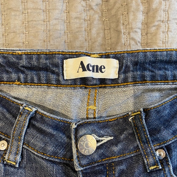 ACNE Hex/Prod straight leg jeans 28/34 - Picture 4 of 9